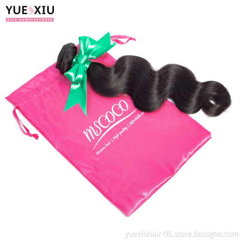 Free Sample Mink Brazilian Virgin Human Hair Bundles 10A Grade Virgin Cuticle Aligned Hair Wholesale Virgin Hair Vendors